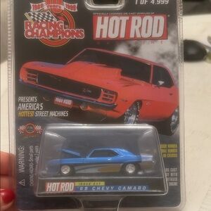 1969 CAMARO HOT ROD CHEVY TARGET EXCLUSIVE Racing Champions ISSUE # 17 1/64ish